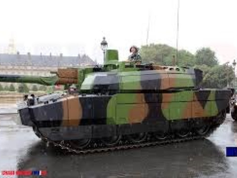 Leclerc main battle tank by howie he Figures Modèles 3D en vedette