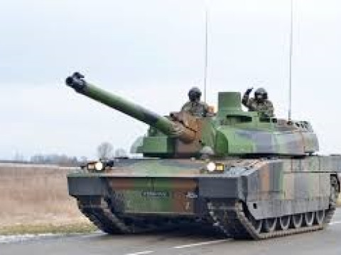 Leclerc main battle tank by howie he Figures Modèles 3D en vedette