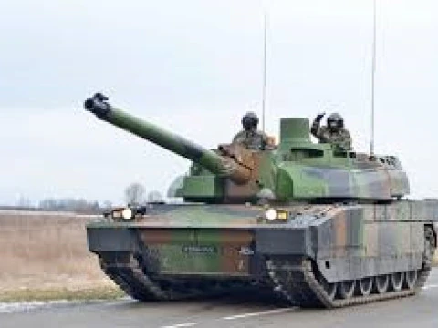 Leclerc main battle tank by howie he Figures 3D Print Model