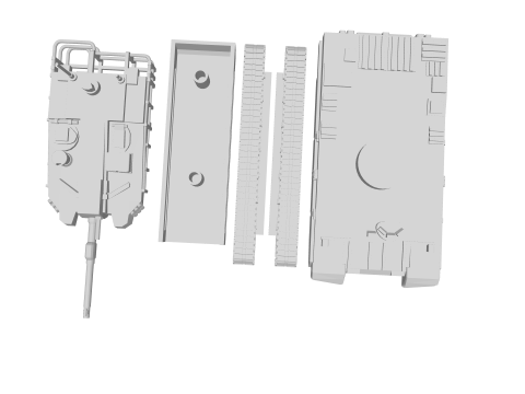 K2TankAll Figures 3D-Druckmodell