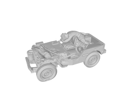 Eskice Miniature Figures 3D Print Model