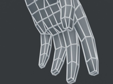 Female Body Base Mesh 3D Model