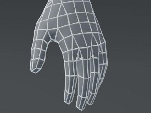 Male Body Base Mesh Modelo 3D