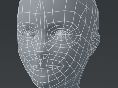 Girl Body Base Mesh 3D Модель