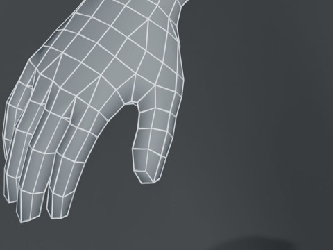 Boy Body Base Mesh Model 3D