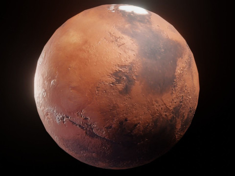 Photorealistic Solar System 3D Model