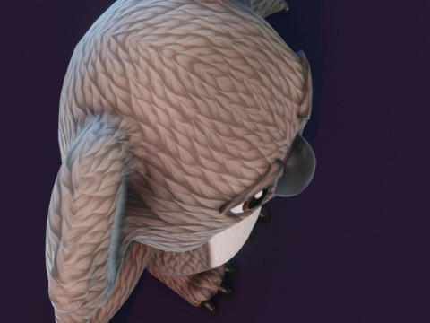 Cartoon Koala Animated 3Dモデル