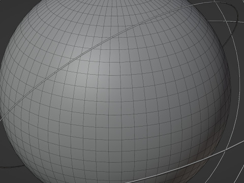 Animated Hologram Planet Earth 2 Sci-Fi 3D 模型
