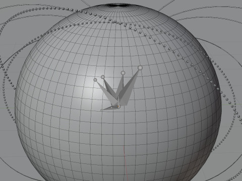 Animated Hologram Planet Earth 4 Sci-Fi 3D Model