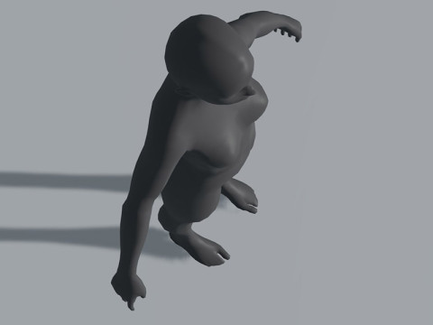Female Body Base Mesh 28 Animations 5k Polygons Modello 3D