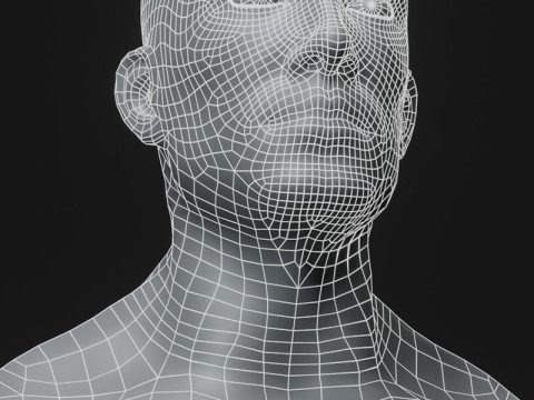 Male Body Base Mesh 10k Polygons Modelo 3D