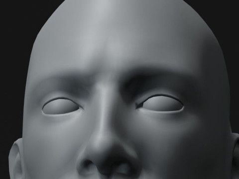 Male Body Base Mesh 20k Polygons Modelo 3D