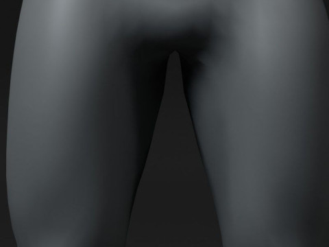 Male Body Base Mesh 20k Polygons Modelo 3D
