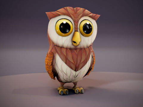 Animated Cartoon Animals Mega Pack Unity 3D Model