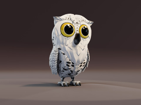 Animated Cartoon Animals Mega Pack Unity 3D Model