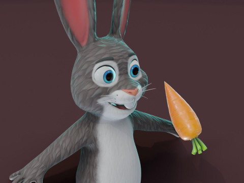 Animated Cartoon Animals Mega Pack Unity 3D Model