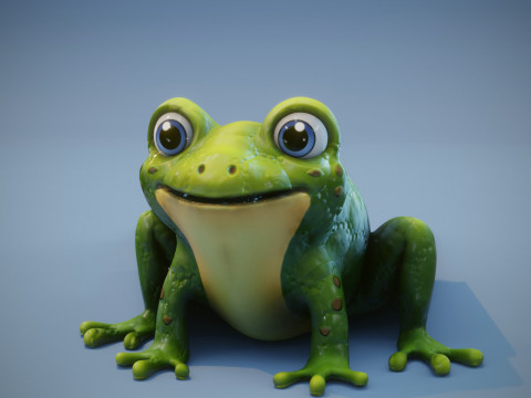 Animated Cartoon Animals Mega Pack Unity 3D Model