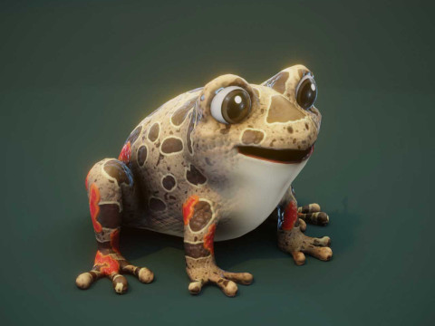 Animated Cartoon Animals Mega Pack Unity 3D Model