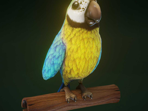 Animated Cartoon Animals Mega Pack Unity 3D Model