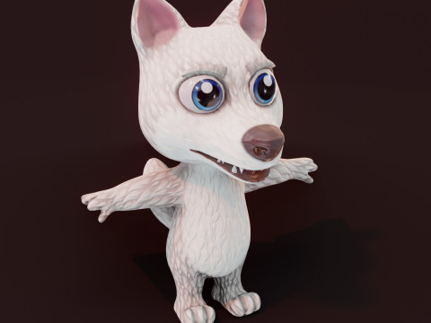 Animated Cartoon Animals Mega Pack Unity 3D Model