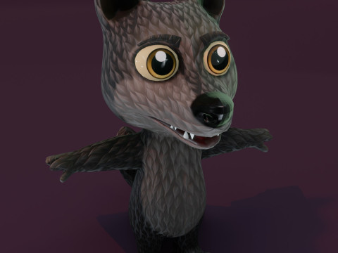 Animated Cartoon Animals Mega Pack Unity 3D Model