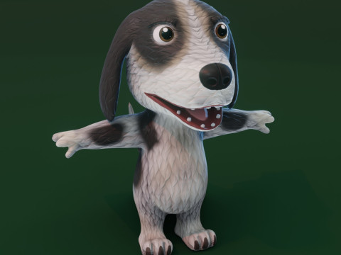 Animated Cartoon Animals Mega Pack Unity 3D Model