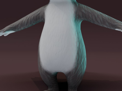 Cartoon Animated Rabbit and Fox Collection Model 3D