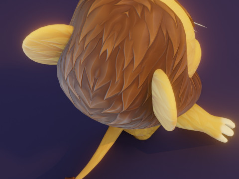Cartoon Animated Tiger Lion and Wolf Collection Modèle 3D