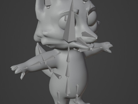 Cartoon Animated Wolf Fox and Squirrel Collection 3D Model