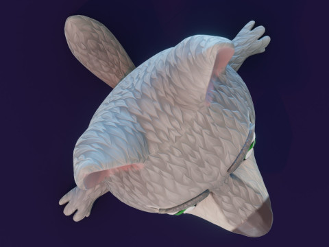 Cartoon Animated Wolf Fox and Squirrel Collection 3D Model