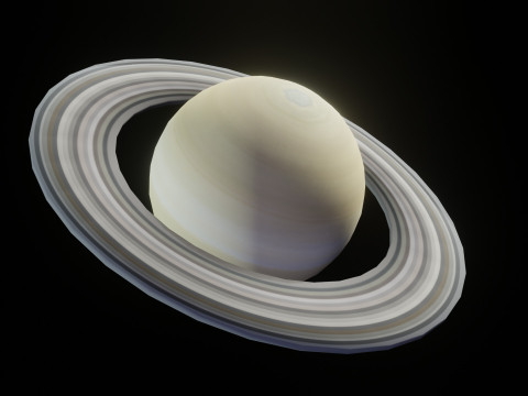 Photorealistic Solar System Moon Included 2k Textures Low-poly Modelo 3D