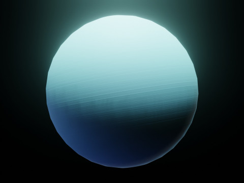 Photorealistic Solar System Moon Included 2k Textures Low-poly Modelo 3D