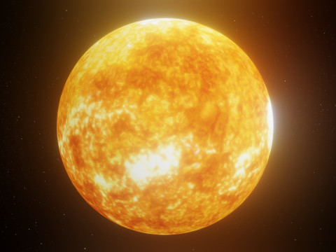 Photorealistic Solar System 8k Textures Model 3D