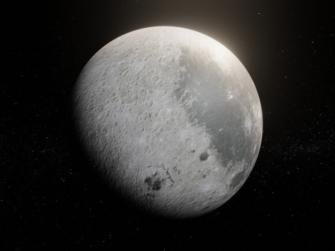 Photorealistic Solar System 8k Textures Model 3D