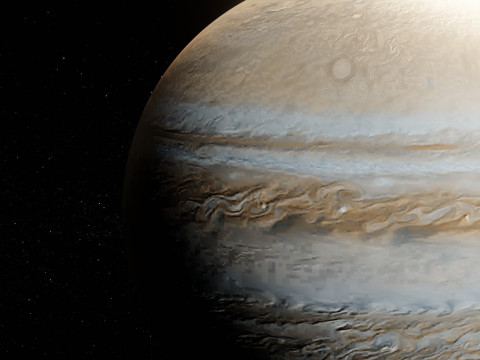 Photorealistic Solar System 8k Textures Model 3D