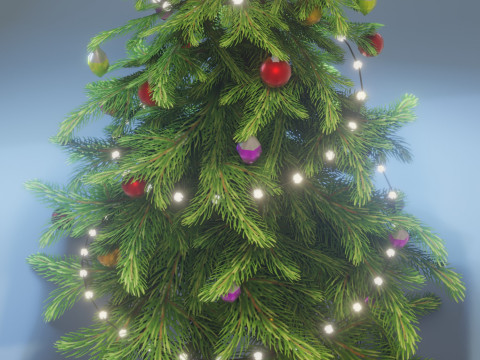 Stylized Christmas Tree 3D-Modell