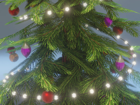 Stylized Christmas Tree 3D-Modell