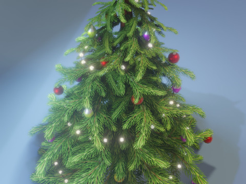 Stylized Christmas Tree 3D-Modell