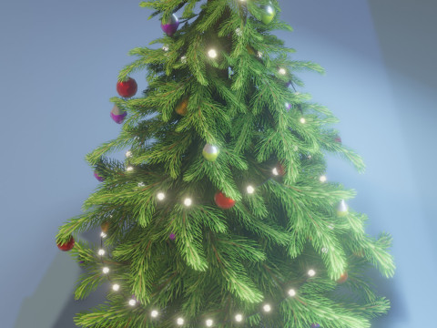 Stylized Christmas Tree 3D-Modell