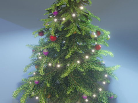 Stylized Christmas Tree 3D-Modell