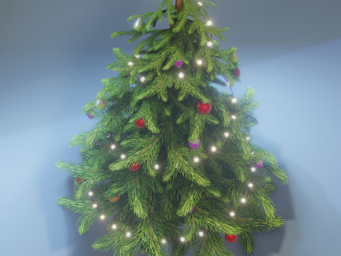 Stylized Christmas Tree 3D-Modell