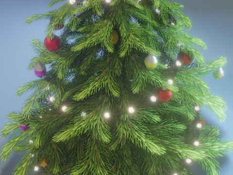 Stylized Christmas Tree 3D-Modell