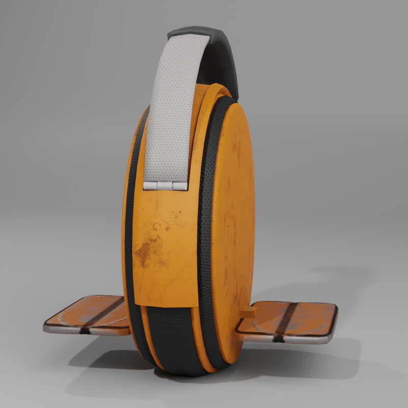3d Ninebot scoter 3D Model .c4d .max .obj .3ds .fbx .stl .blend 