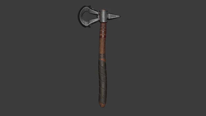 액스 토마호크 3D 모델 .c4d .max .obj .3ds .fbx .stl .blend