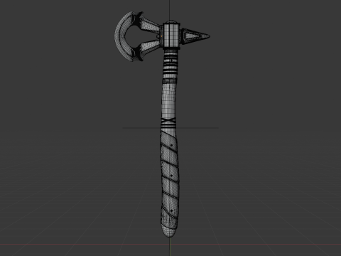 Axe Tomahawk Modelo 3D