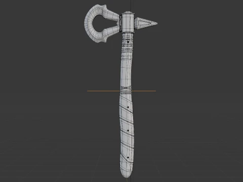 액스 토마호크 3D 모델