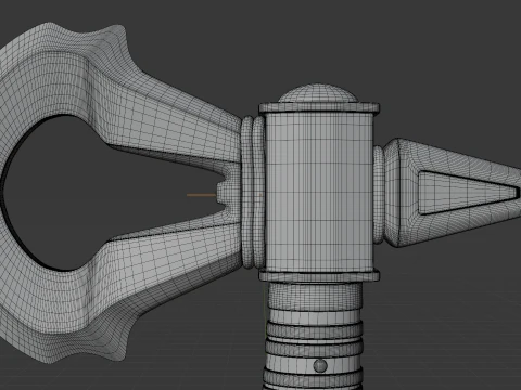 액스 토마호크 3D 모델