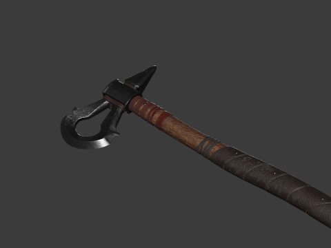 Axe Tomahawk Modelo 3D