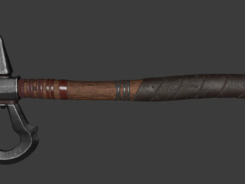 액스 토마호크 3D 모델