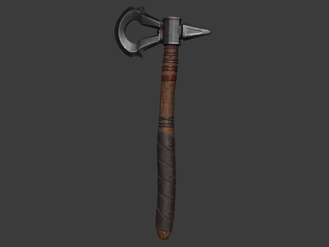 액스 토마호크 3D 모델